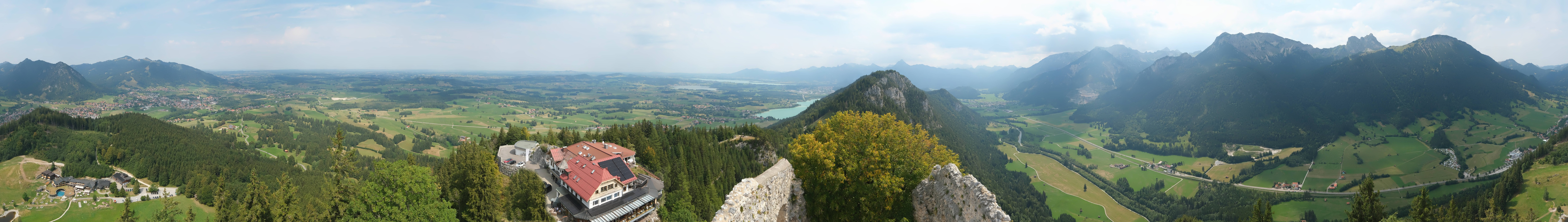 Archiv Foto Webcam Ausblick Burgruine Falkenstein