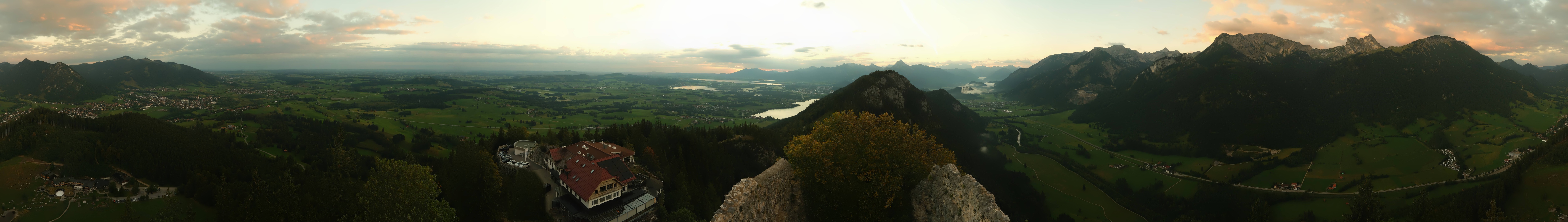 Archiv Foto Webcam Ausblick Burgruine Falkenstein