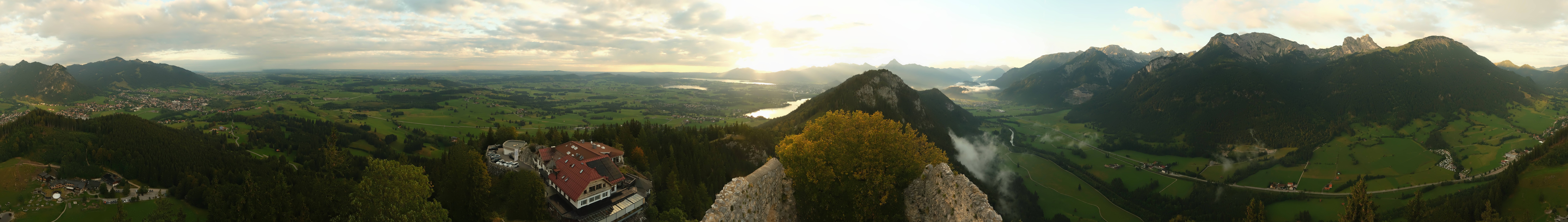 Archiv Foto Webcam Ausblick Burgruine Falkenstein