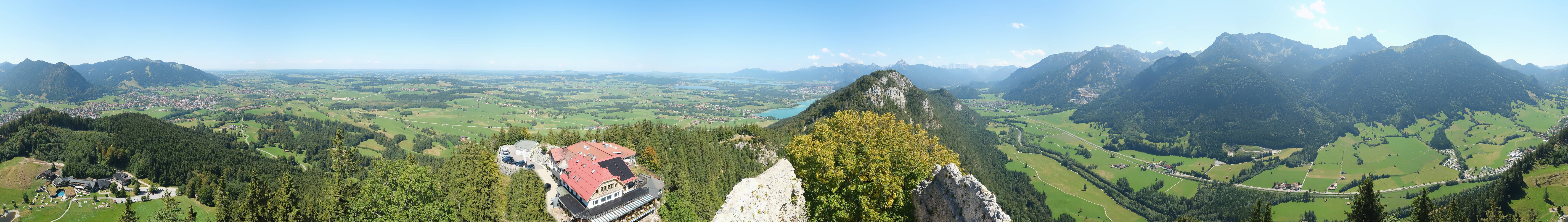 Archiv Foto Webcam Ausblick Burgruine Falkenstein