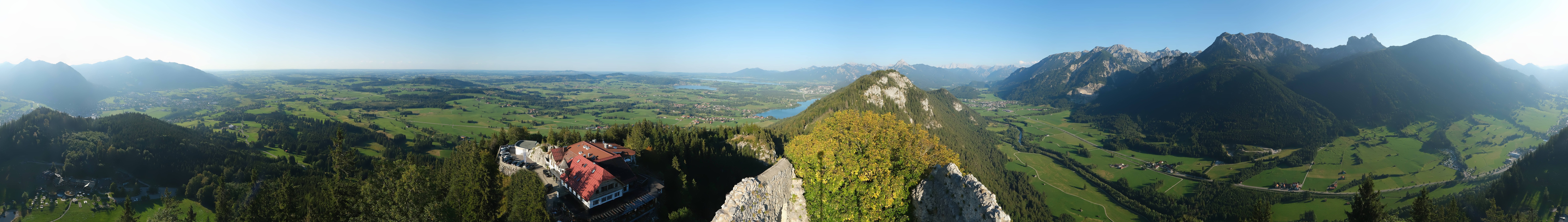 Archiv Foto Webcam Ausblick Burgruine Falkenstein