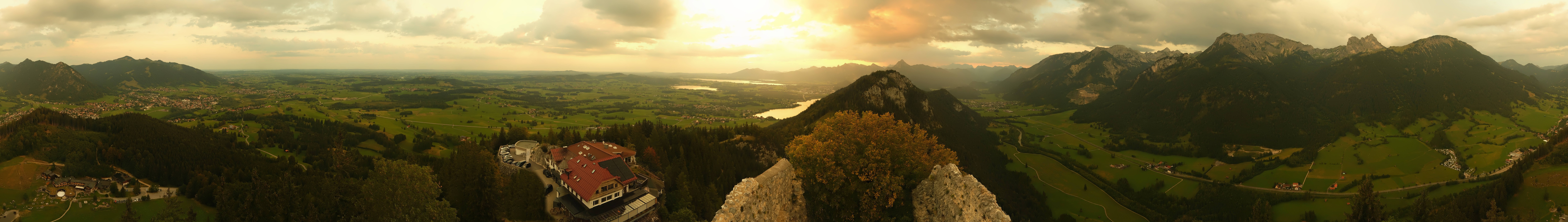 Archiv Foto Webcam Ausblick Burgruine Falkenstein