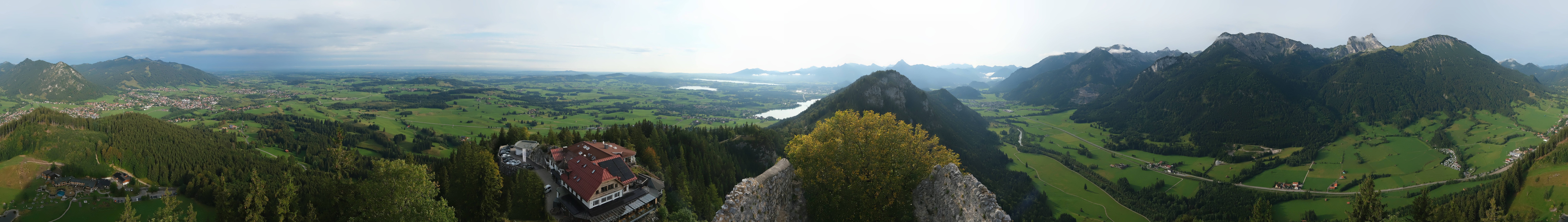 Archived image Webcam Allgäu: Castle Falkenstein