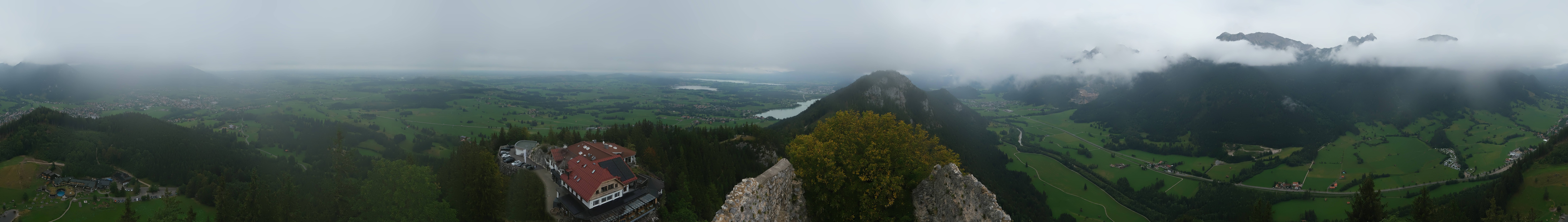 Archived image Webcam Allgäu: Castle Falkenstein