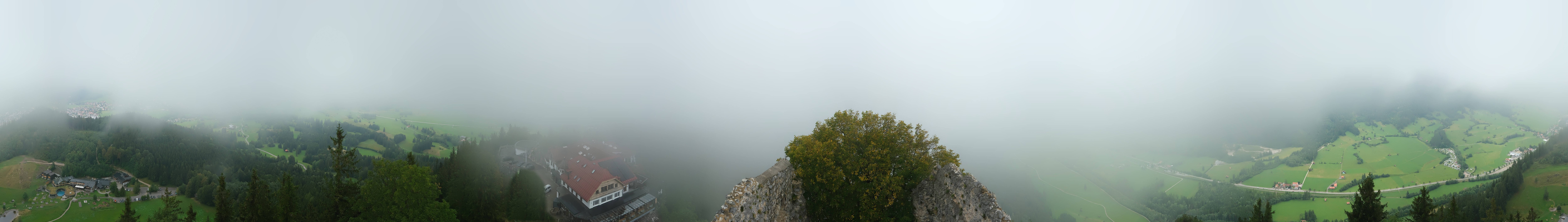 Archived image Webcam Allgäu: Castle Falkenstein
