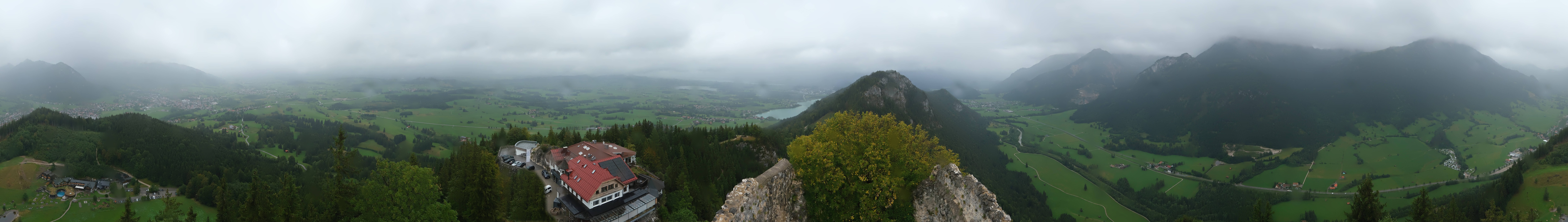 Archived image Webcam Allgäu: Castle Falkenstein