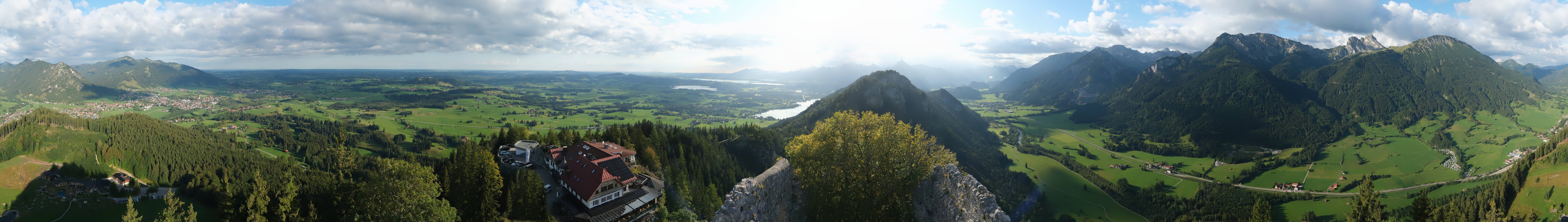 Archiv Foto Webcam Ausblick Burgruine Falkenstein