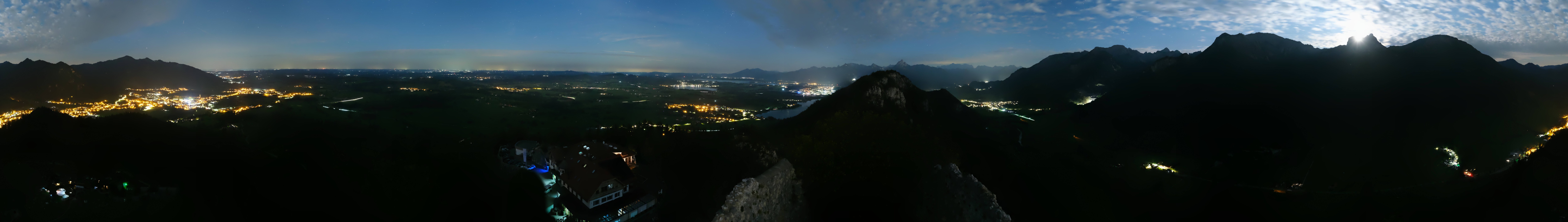 Archived image Webcam Allgäu: Castle Falkenstein