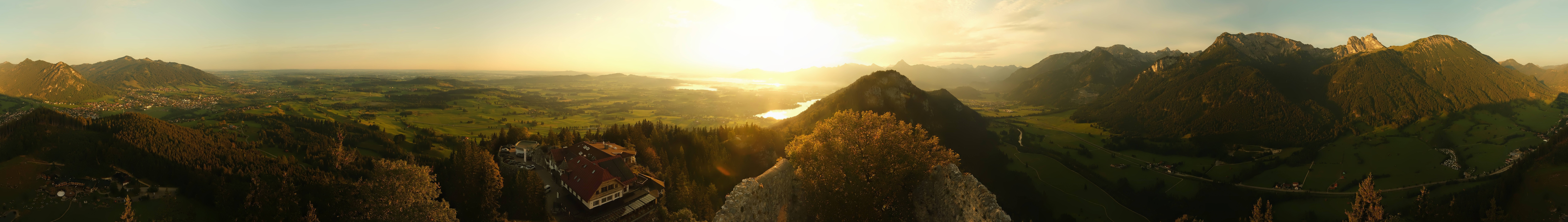 Archived image Webcam Allgäu: Castle Falkenstein