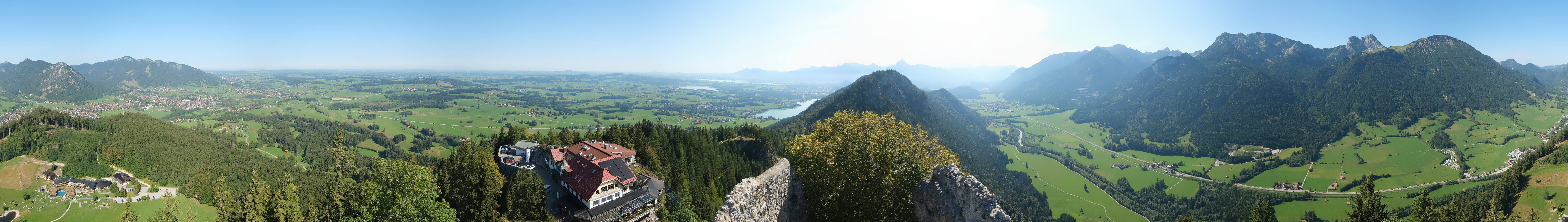 Archived image Webcam Allgäu: Castle Falkenstein