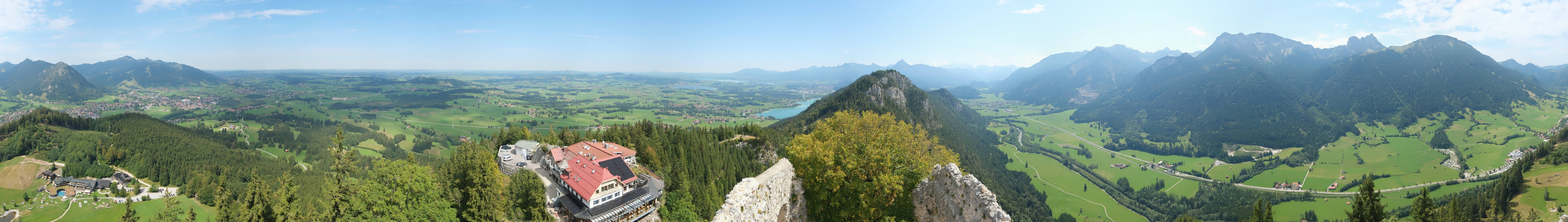 Archived image Webcam Allgäu: Castle Falkenstein
