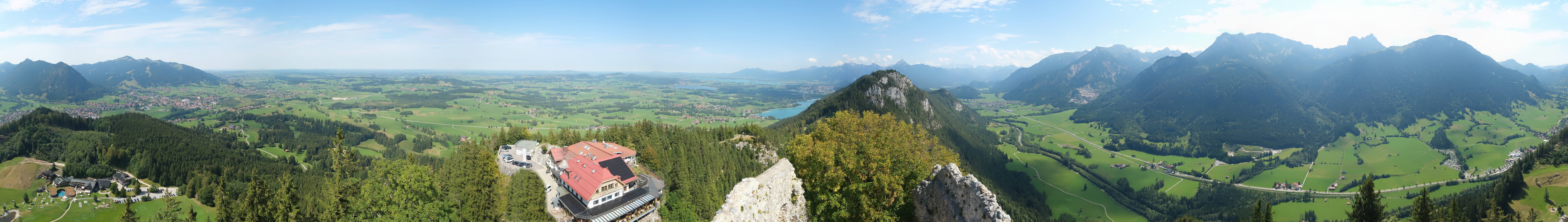 Archived image Webcam Allgäu: Castle Falkenstein