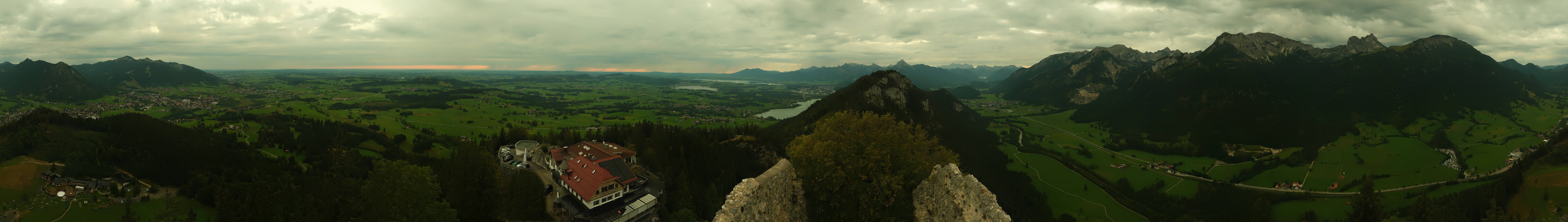 Archiv Foto Webcam Ausblick Burgruine Falkenstein