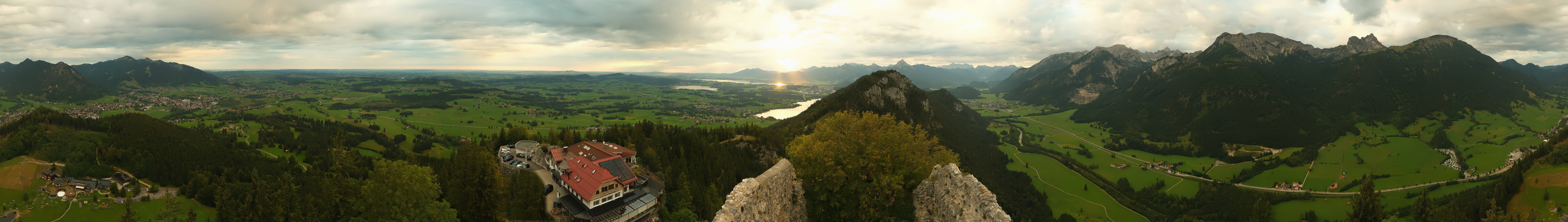 Archiv Foto Webcam Ausblick Burgruine Falkenstein