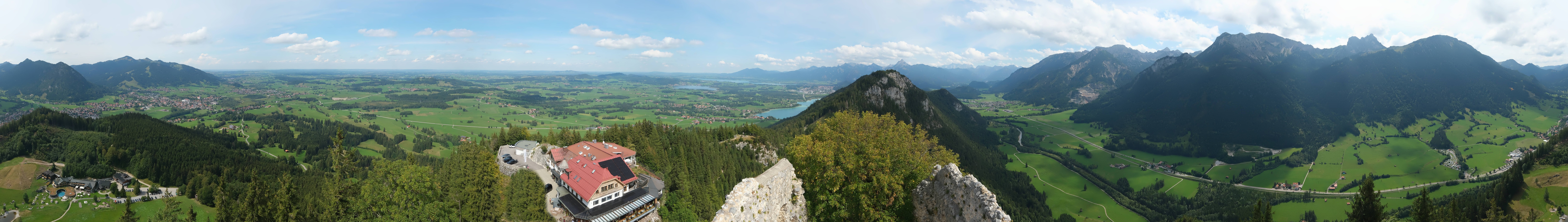 Archiv Foto Webcam Ausblick Burgruine Falkenstein