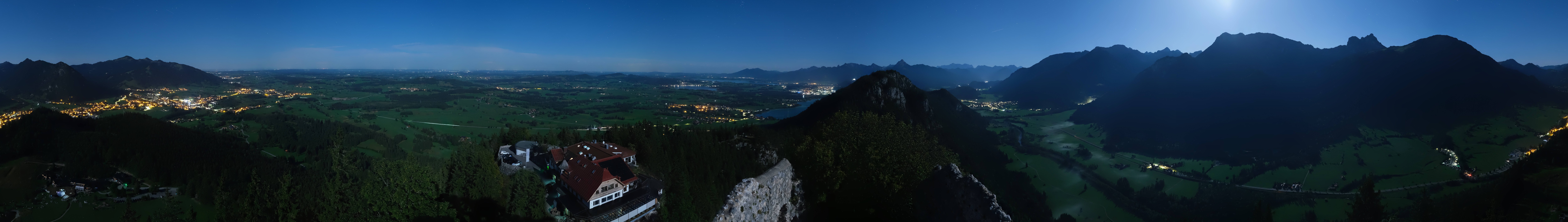 Archived image Webcam Allgäu: Castle Falkenstein