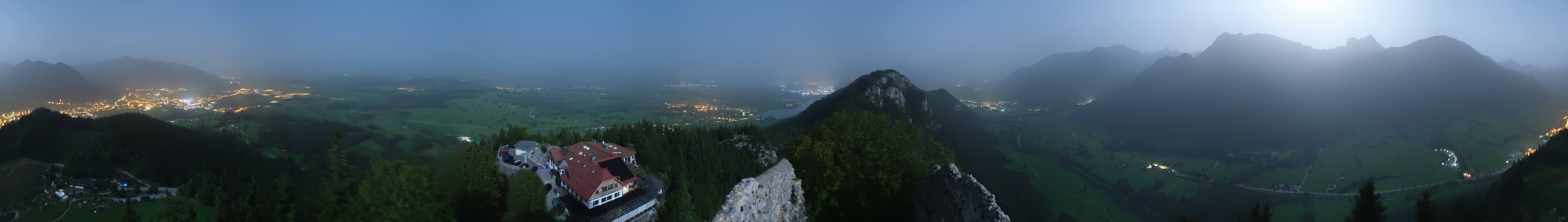 Archived image Webcam Allgäu: Castle Falkenstein
