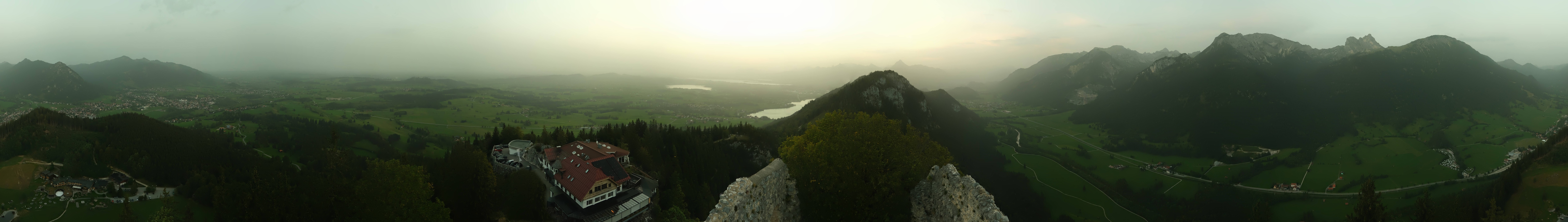 Archived image Webcam Allgäu: Castle Falkenstein