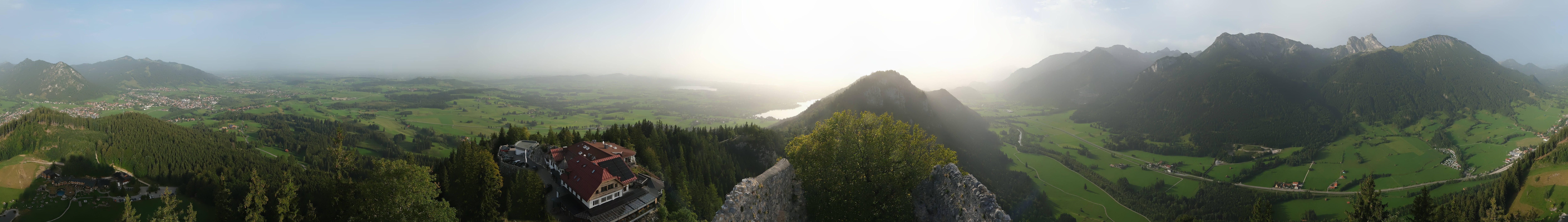 Archived image Webcam Allgäu: Castle Falkenstein