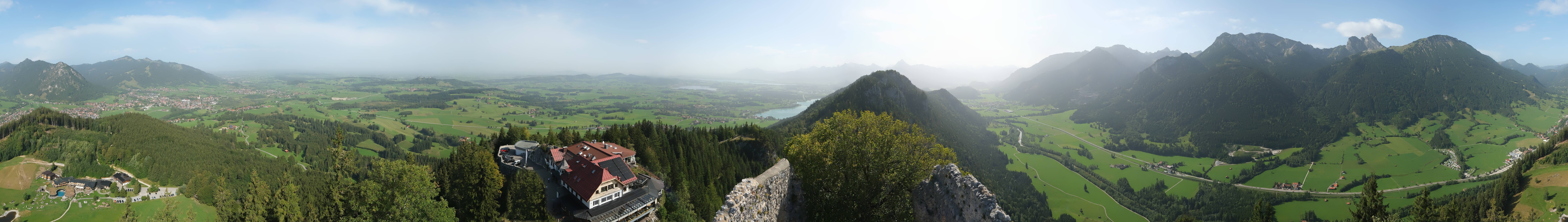 Archived image Webcam Allgäu: Castle Falkenstein
