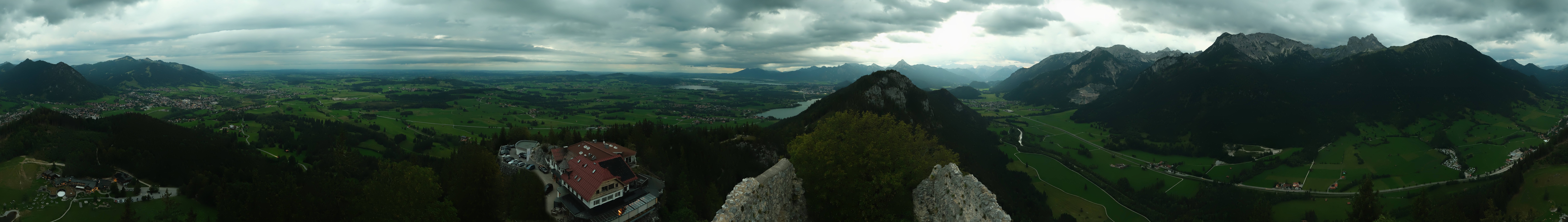 Archived image Webcam Allgäu: Castle Falkenstein