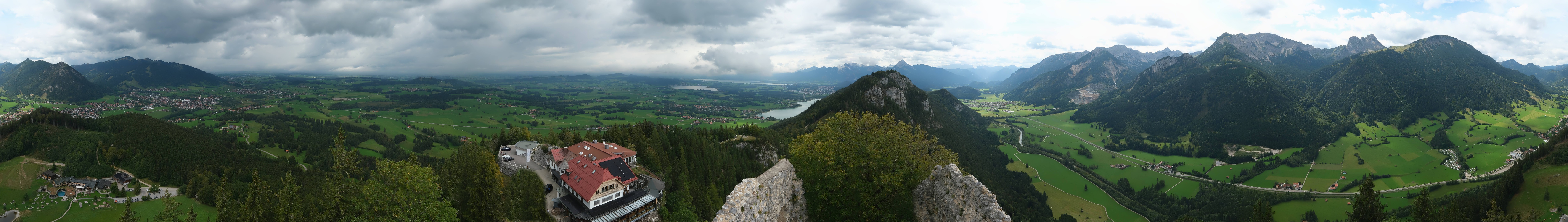 Archived image Webcam Allgäu: Castle Falkenstein