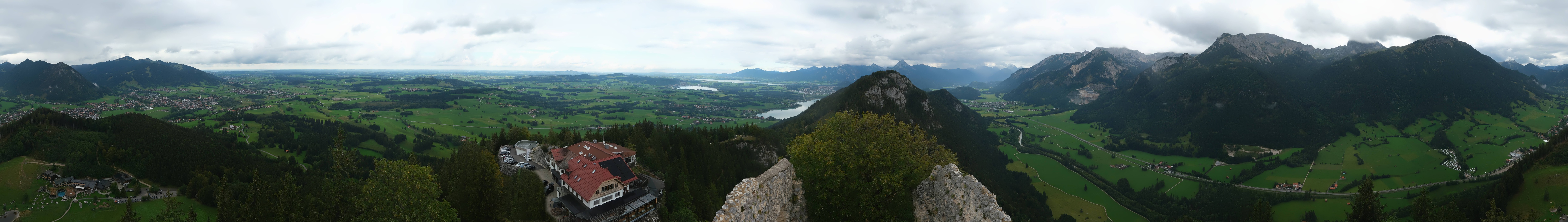 Archived image Webcam Allgäu: Castle Falkenstein