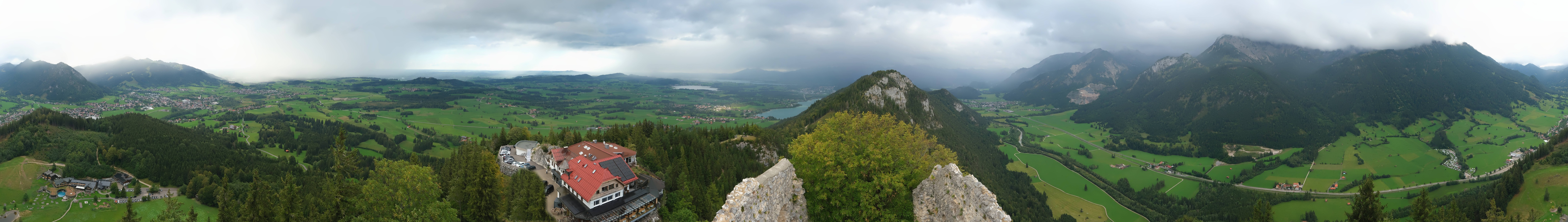 Archived image Webcam Allgäu: Castle Falkenstein