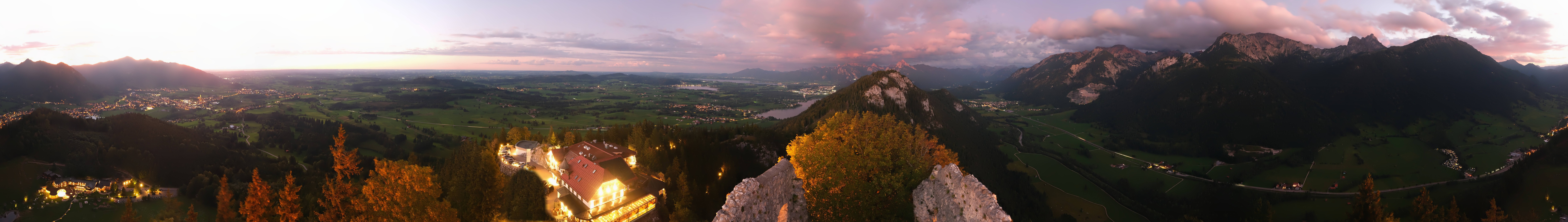 Archived image Webcam Allgäu: Castle Falkenstein
