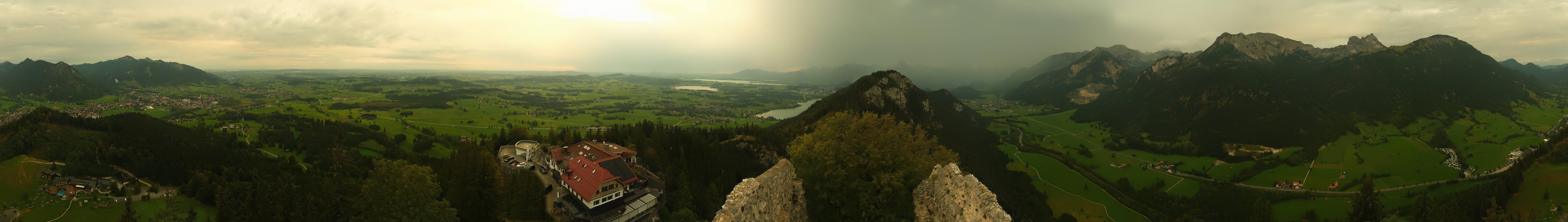 Archiv Foto Webcam Ausblick Burgruine Falkenstein