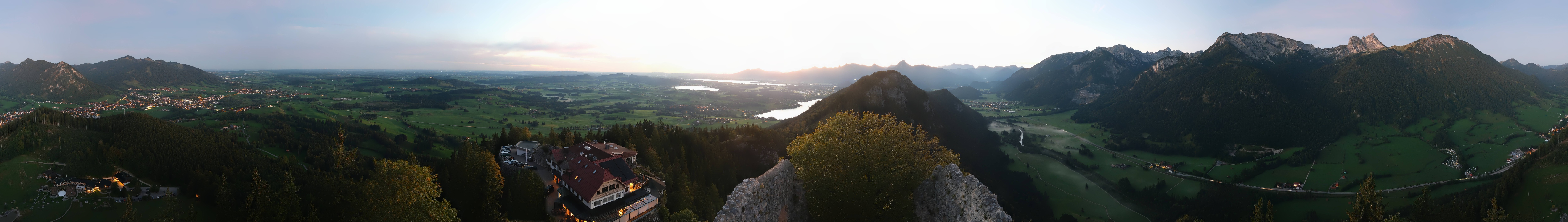 Archived image Webcam Allgäu: Castle Falkenstein