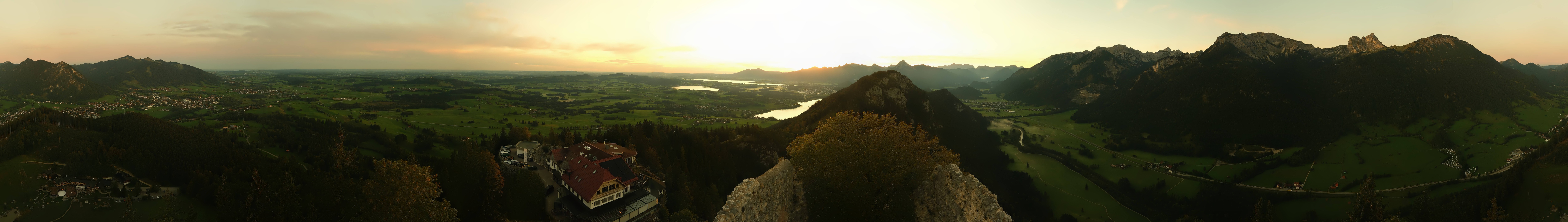 Archived image Webcam Allgäu: Castle Falkenstein