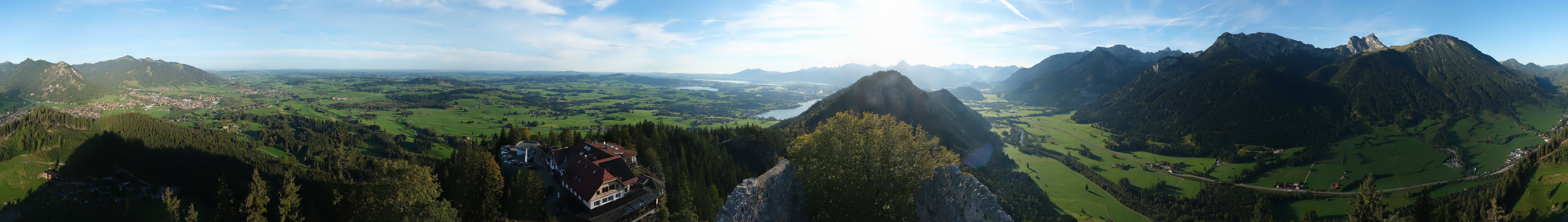 Archived image Webcam Allgäu: Castle Falkenstein