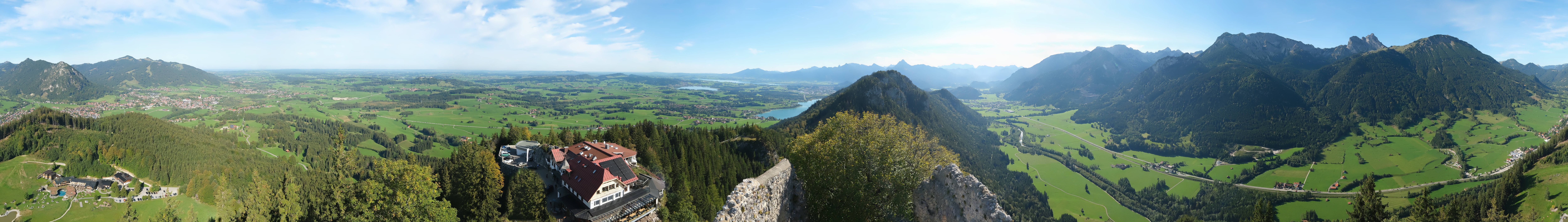 Archived image Webcam Allgäu: Castle Falkenstein