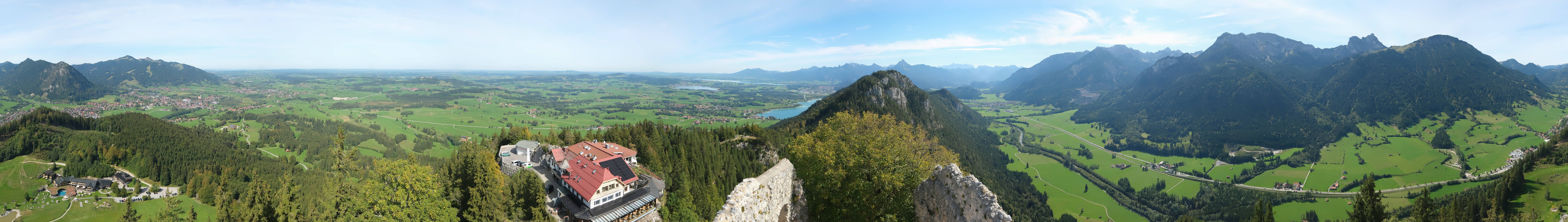 Archived image Webcam Allgäu: Castle Falkenstein