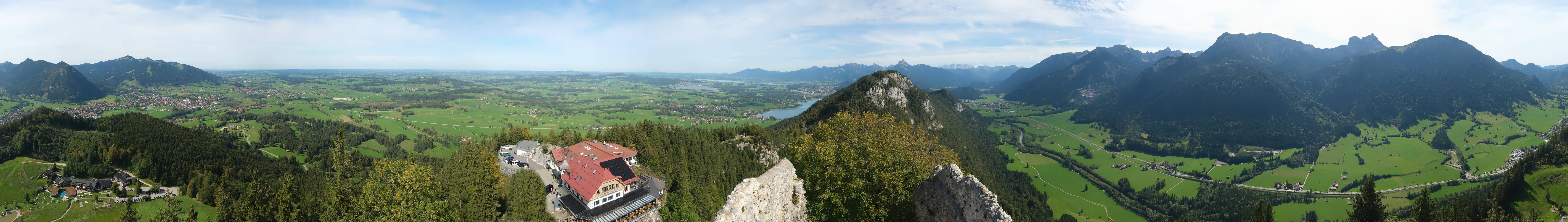Archived image Webcam Allgäu: Castle Falkenstein