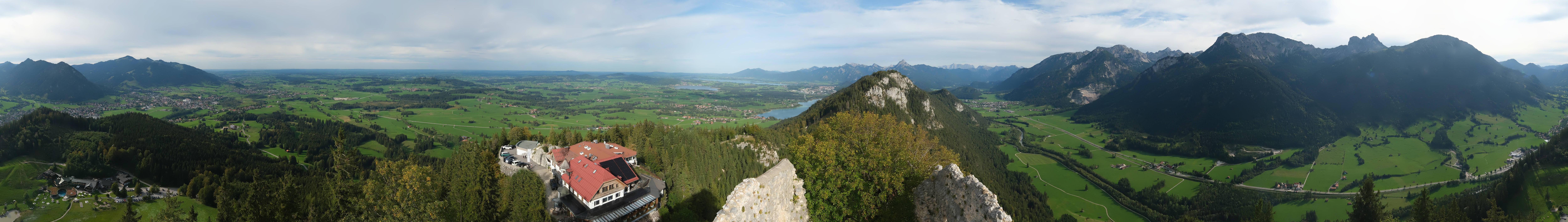 Archived image Webcam Allgäu: Castle Falkenstein