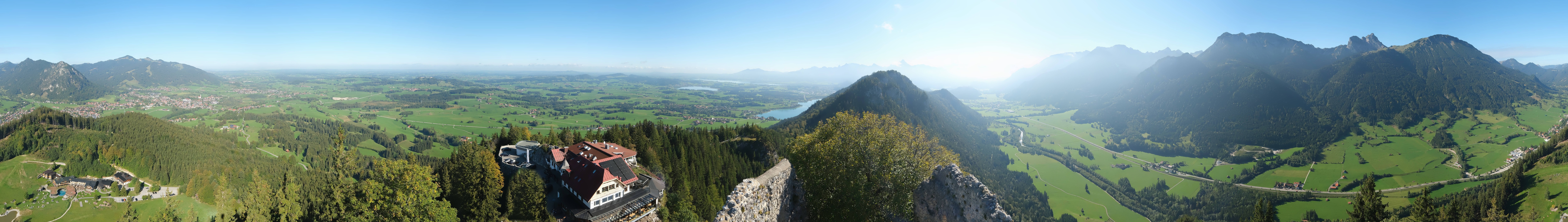 Archiv Foto Webcam Ausblick Burgruine Falkenstein