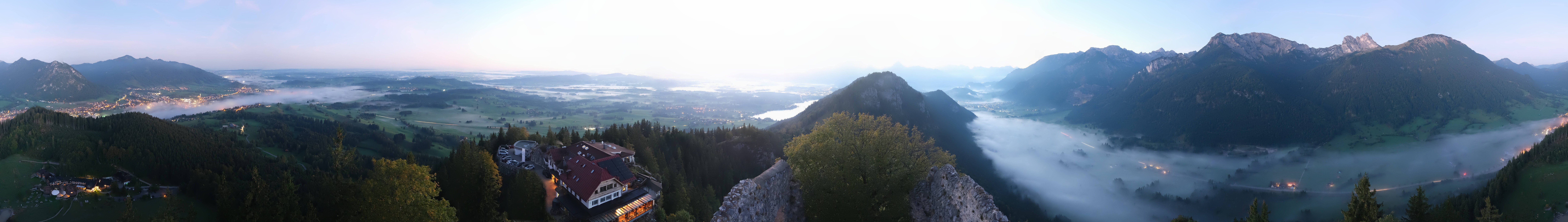 Archiv Foto Webcam Ausblick Burgruine Falkenstein