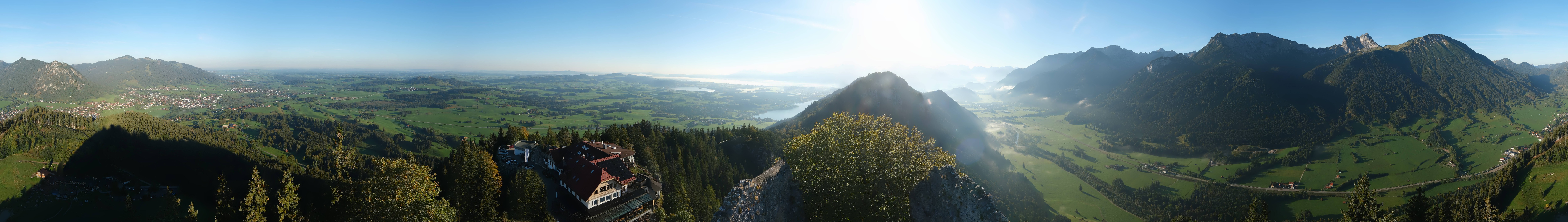 Archiv Foto Webcam Ausblick Burgruine Falkenstein
