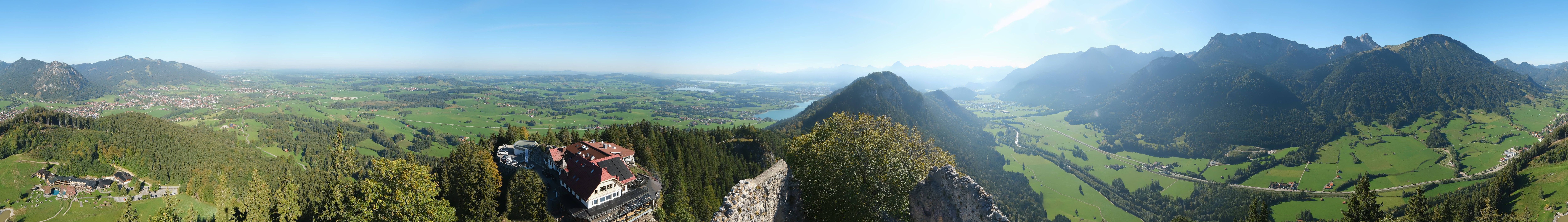 Archiv Foto Webcam Ausblick Burgruine Falkenstein