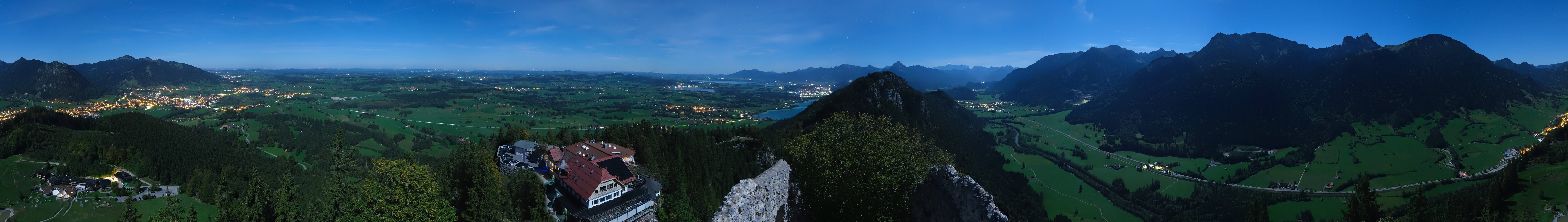 Archived image Webcam Allgäu: Castle Falkenstein