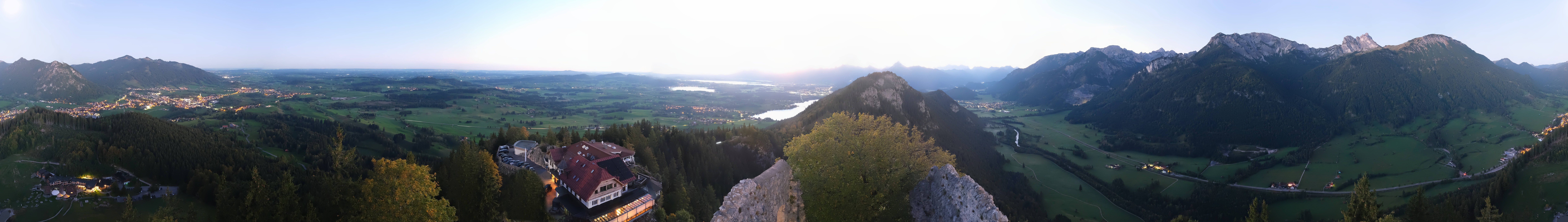 Archiv Foto Webcam Ausblick Burgruine Falkenstein