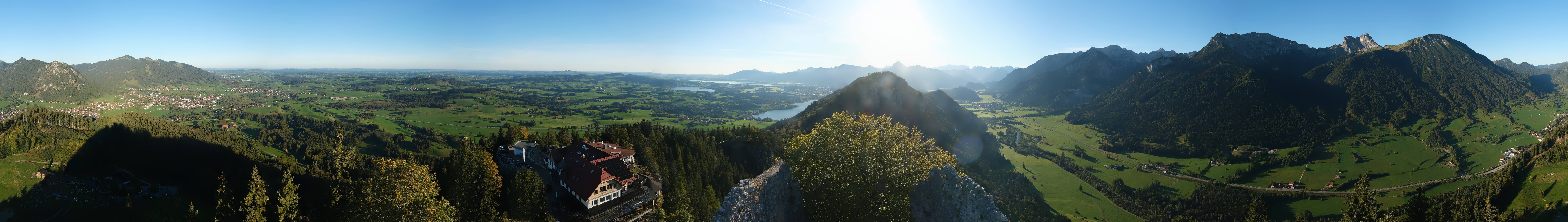 Archiv Foto Webcam Ausblick Burgruine Falkenstein