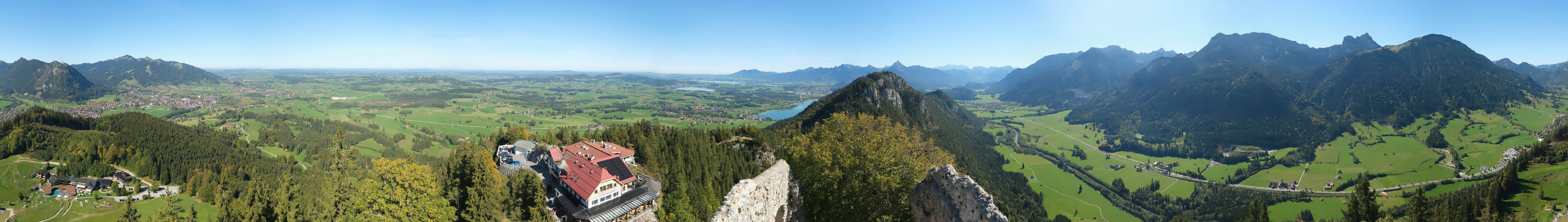 Archiv Foto Webcam Ausblick Burgruine Falkenstein