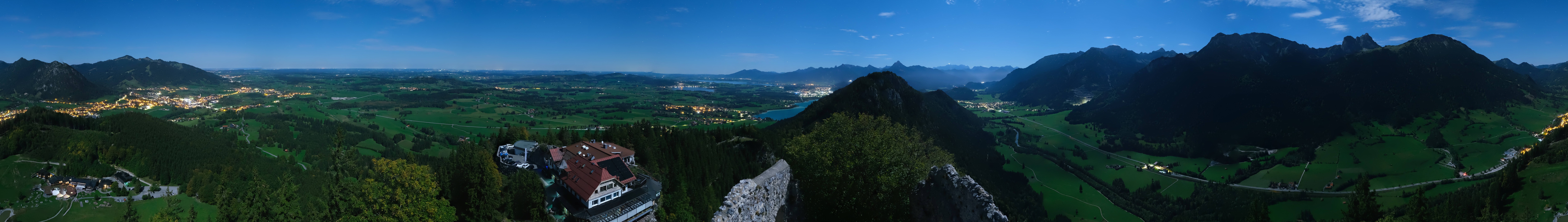 Archived image Webcam Allgäu: Castle Falkenstein