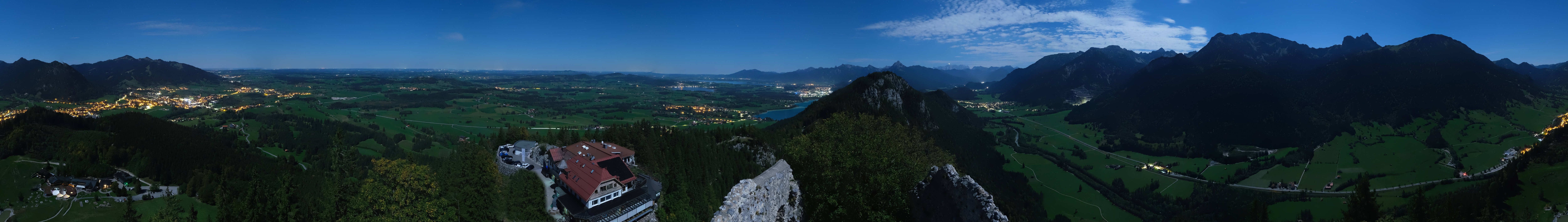 Archived image Webcam Allgäu: Castle Falkenstein