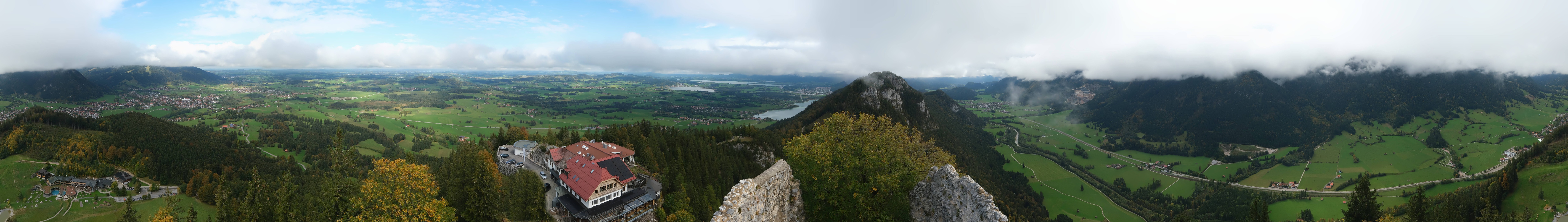 Archiv Foto Webcam Ausblick Burgruine Falkenstein