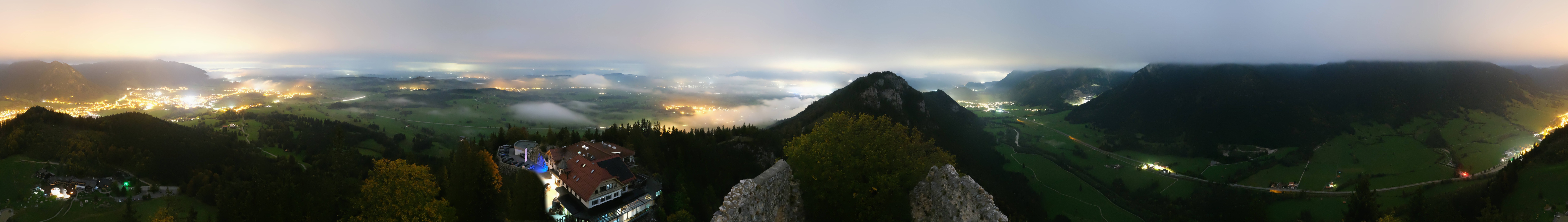Archiv Foto Webcam Ausblick Burgruine Falkenstein
