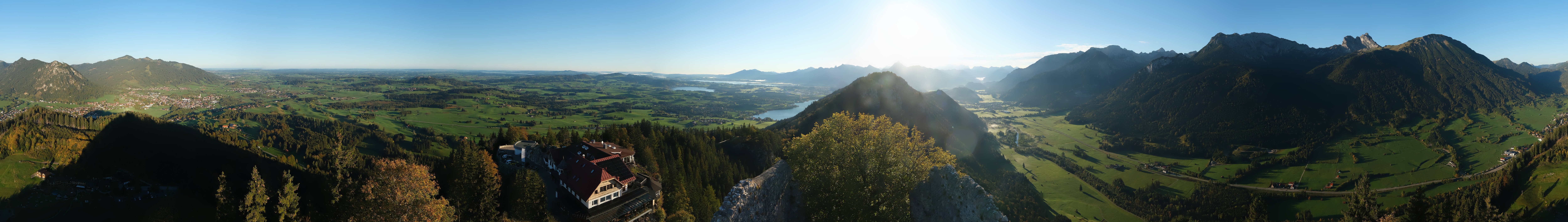 Archiv Foto Webcam Ausblick Burgruine Falkenstein